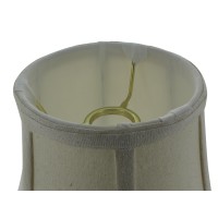 Upgradelights Natural Linen Eggshell 12 Inch Uno Lamp Shade Downbridge (8X12X8.5)