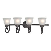 Hamilton 4 Light Bath Bar In Oil Rubbed Bronze