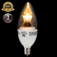 Perfect alternative The ULlisted 5W E12 base bulb fits standard E12 bulb socket and features high quality SMD LEDs that can provide 325lm of efficient brightness for your daily use Longlasting stable performance They are aesthetically and intelligently de