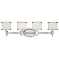 Carlisle 4 Light Chrome Bathroom Vanity Fixture