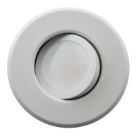 Nicor Lighting 5/6 Inch Led Gimbal Downlight Retrofit Kit, 3000K White (Dlg56-10-120-3K-Wh)