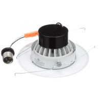 Nicor Lighting 5/6 Inch Led Gimbal Downlight Retrofit Kit, 3000K White (Dlg56-10-120-3K-Wh)