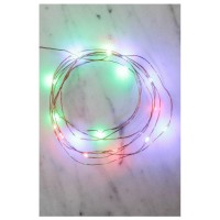 Kikkerland String Lights, Battery Operated, Multicolor