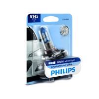 Philips CrystalVision ultra is for drivers seeking to personalize their vehicles With CrystalVision ultra drivers enjoy a look that is unmatched in a DOT compliant bulb CrystalVision ultra provides a bright white light on the road at night while its bluec