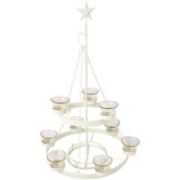 Gallery Of Light 10016075 White Tree Chandelier, Multicolor