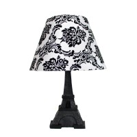 This fashionable table lamp with its Eiffel Tower base and Paris theme will add style and pizzazz to any room Perfect for living rooms bedrooms or offices This lamp is an easy and quick way to add this popular trend to your existing dcor