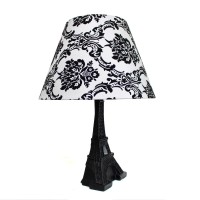 This fashionable table lamp with its Eiffel Tower base and Paris theme will add style and pizzazz to any room Perfect for living rooms bedrooms or offices This lamp is an easy and quick way to add this popular trend to your existing dcor