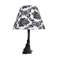 This fashionable table lamp with its Eiffel Tower base and Paris theme will add style and pizzazz to any room Perfect for living rooms bedrooms or offices This lamp is an easy and quick way to add this popular trend to your existing dcor