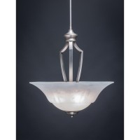 Zilo Pendant With 3 Bulbs Shown In Dark Granite Finish With 20