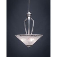 Zilo Pendant With 3 Bulbs Shown In Dark Granite Finish With 16