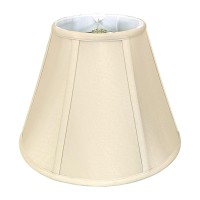 Royal Designs, Inc. Deep Empire Lamp Shade - Beige - 9 X 16 X 12.25