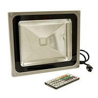 Etoplighting Lefrgb50Cp 50-Watt Ac 95-260-Volt Rgb Led Color Changing Flood Light With Remote Controller