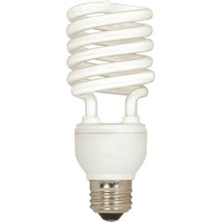 Satco Products Inc CFL Spiral Bulb T2 23W 1600Lumens 3BX White