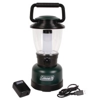 Coleman Rugged Rechargeable 400L Led Lantern Water Impactresistant Rechargeable Lantern With Usb Charging Port Carry Handle