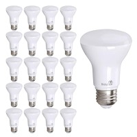 Bioluz Led Br20 Led Bulb 2700K Bright Warm White 6W=50 Watt Replacement 90 Cri 540 Lumen Indoor/Outdoor Ul Listed Cec Title 20 Compliant (Pack Of 20)