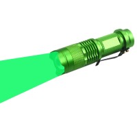 Wayllshine Scalable Green Led 3 Mode Long Range Green Beam Green Light Flashlight, Green Led Flashlight Green Flashlight Torch With Green Light Green Led For Night Detecting-Green House