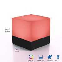 Dimmable, Color Changing Led Cube