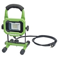 Powersmith Pwl1115Bs 15W 1400 Lumen Led Work Light Equippped With Metal Stand And Lamp Housing With 5 Ft Power Cord