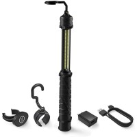 Neiko 40464A Cordless Led Work Light, Multipurpose Portable Light With 350 Lumens, 5 Hours Of Run Time, And 4,000-Mah Rechargeable Li-Ion Battery