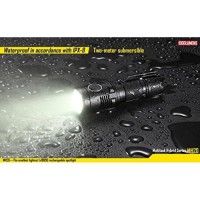 Nitecore Mh20 Cree Xm-L2 U2 1000 Lm Led Usb Rechargeable Flashlight, Black, Left/Right