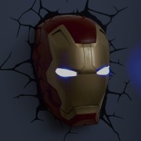 3Dlightfx Marvel Avengers Iron Man Mask 3D Deco Light