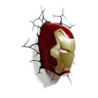 3Dlightfx Marvel Avengers Iron Man Mask 3D Deco Light