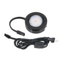 Mvp Single Puck Kit Easy To Install Dimmable Swivel Puck Lights Linkable Cetlus Listed 234Inch Diameter 43Watt 2700K