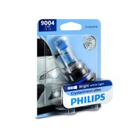 Philips CrystalVision ultra is for drivers seeking to personalize their vehicles With CrystalVision ultra drivers enjoy a look that is unmatched in a DOT compliant bulb CrystalVision ultra provides a bright white light on the road at night while its bluec