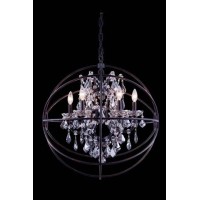 Shades of the past and present merge with new age design to create the geneva The old world feel of a classic crystal chandelier suspended in the modern take on the gyroscope Many finishes and shades of crystal make this a custom classicFeaturesType Penda