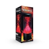 Dark Horses Round Mini Volcano Lamp, 9, 1 X 9, 1 X 23 Cm, Red