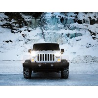 TruckLite Headlight Kits by Rigid Industries are an excellent option for light medium and heavyduty trucks offroad vehicles classic cars motorcycles and more Heated Lens provides a steady complete surface melting of snow and ice only active when temperatu