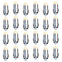 Acmee Non-Blinking Water Proof Led Mini Light Light Up Paper Lanterns,Balloons,Or Vase For Birthday Party Or Wedding Decoration (Warm White, Pack Of 24)