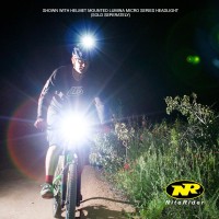 Niterider Pro 1400 Race, High Performance Lightweight Mtb Race Bike Light, 1400 Lumens Of Max Output. Durable Bicycle Front Light. Excellent Mtb Beam Pattern