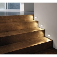 Maxim Path-4W 1 Led Step Light-5 Inches Wide By 3 Inches High-White Finish