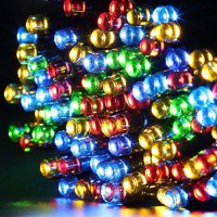 Gdealer Solar String Lights 72Feet 200 Led 2 Modes Solar Powered Waterproof Starry Fairy Outdoor String Lights Holiday Decoration Lights For Patio Gardens Homes Landscape Wedding Party