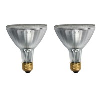 Philips 419747 Ecovantage Par30 Long Neck 39 Watt (50 Watt Equivalent) 25 Degree Halogen Flood Light Bulb (2 Pack)