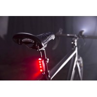 Knog Blinder Road R70 Taillight Black Usb Rechargeable Led Water Resistant Commuter Friendly Easy Mounting Battery Saving