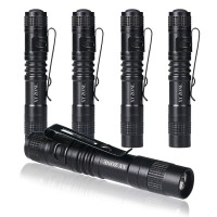 Xy Zone Ultra Slim Led Flashlights Xp-1 Xpe-R3 1000Lm Mini Clip Lamp Penlight Torch Powered By 1 X Aaa 5Pcs (Battery Not Include)