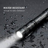 Enjoydeal 5Pcs Pen Light Flashlight Ultra Slim Portable Xpe-R3 Led 1000Lm Pocket Penlight Torch With Clip Powered By 2 X Aaa Battery (Not Include)