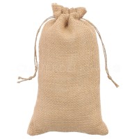 Cleverdelights 6 X 10 Burlap Bags 25 Pack 6X10 Inch Jute Burlap Drawstring Sacks