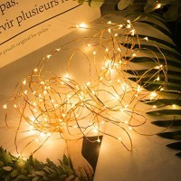 Fairy Lights Plug In, 100Ft 300Led Waterproof Firefly Lights On Copper Wire - Ul Adaptor Included, Starry String Lights For Wedding Indoor Outdoor Christmas Patio Garden Decoration, Warm White