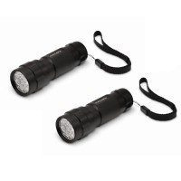 Cyclops Anodized Aluminum Dust/Shock/Water Resistant 14 Led 80 Lumens Pocket Flashlight For Camping, Hiking, Emergency - Pack Of 2