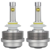 This new LED car headlight is a high imitation of traditional halogen or xenon lamps not only the luminous point is placed the same site but the light chips cover with quartz glass tube to improve lights beam angle up to 175 degree It can provide softer l