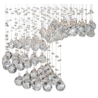 Finesse Decor Grand Crystal Waterfall, Small 6-Lights(D0102Hgen37)