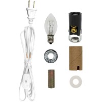 Creative Hobbies Ml2-B6 Small Christmas Tree Wiring Kit, Great For Lighting Small Objects