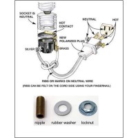 Creative Hobbies Ml1-B6 Large Christmas Tree Wiring Kit, 40 Watt Bulb, Standard (Edison) Base, Great For Lighting Large Size Objects