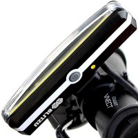 Blitzu Cyborg 168H Usb Rechargeable Headlight Super Bright Bike Light - Helmet Front Light Accessories. High Intensity Led Fits On Any Bicycles. Easy To Install For Cycling Safety Flashlight