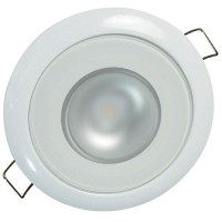 Lumitec 113127 Mirage Led Exterior Or Interior Down Light Flush Mount White Bezel Spectrum Rgbw