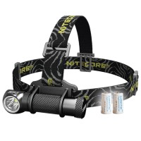 Nitecore Bundle: 3 Items Hc30 1000 Lumens Compact Cree Xm-L2 U2 Led Headlamp Headlight W/Two Lumentac Cr123A Batteries