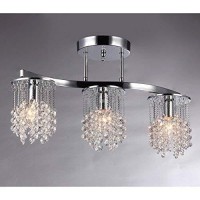 Whse Of Tiffany 6719/3 Clee 3-Light Chrome 20